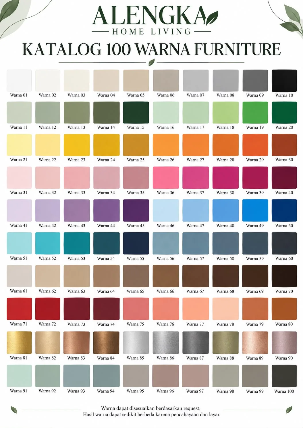 Katalog 100 warna furniture